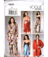 Vogue V9218 Misses 14 to 22 Robe, Nightgown, Camisole and Pants Sewing P... - £16.25 GBP
