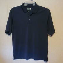 Ben Hogan Performance Golf Polo Shirt Navy Blue Short Sleeve Men’s Large - £12.14 GBP