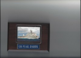 USS PEARL HARBOR PLAQUE NAVY US USA MILITARY LSD-52 SHIP DOCK LANDING FERRY - £3.10 GBP