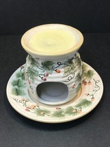 Yankee Candle Tart Warmer and Base Plate Berries or Buds Ivy Vines Leaves - £15.79 GBP