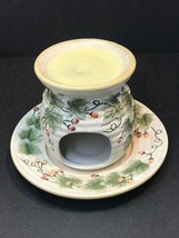 Yankee Candle Tart Warmer and Base Plate Berries or Buds Ivy Vines Leaves - £15.65 GBP