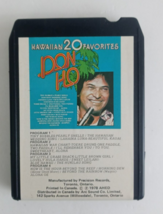 Don Ho 30 Hawaiian Favorites 8-Track Tape - £3.82 GBP