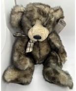 Russ Berrie Cappuccino Stuffed Teddy Bear Plush Brown w/ Bow #4312  w/ Tags - €21,04 EUR