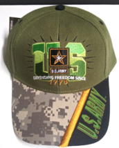 United States US Army Defending Freedom Logo Embroidered Military Hat Ca... - £6.26 GBP