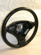BMW E60 E61 523i 525i 530i 540i 550i Leather Steering Wheel Smart Multi Function - £123.29 GBP