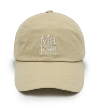 Korea Matin Kim Matin Block Logo Ball Cap Unisex Casual Lifestyle Hat NW... - $62.28