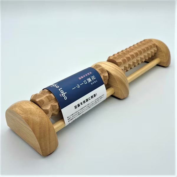Tsubo Labo foot roller massage wooden - £35.87 GBP