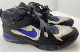 Nike Air Force Max CB 2 Hyperfuse Shoes Mens 15 Black Charles Barkley 616761-001 - $57.42