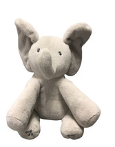 GUND Infant Baby Animated Flappy Elephant Plush Gray Sings Talks Interac... - $25.46