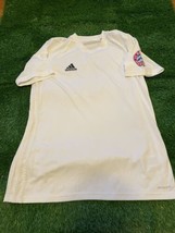 FC Bayern Munich Womens Adidas Climacool Jersey Size M White  - £19.57 GBP