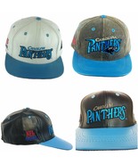 CAROLINA PANTHERS LOGO TEAM NFL BASEBALL LEATHER CAP - $558.74 MXN