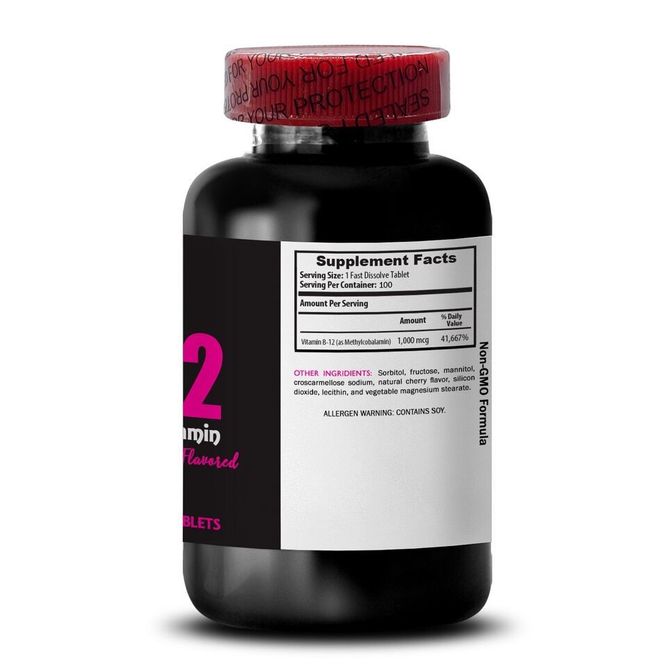 Whole-Body Balance - B-12 METHYLCOBALAMIN - Everyday Nutrition 1 Bottle 100 Tab Item image 4