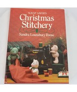 Vintage 1986 Scrap Savers Christmas Stitchery Book - £16.24 GBP