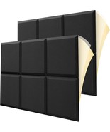 UCORN 2 X 12 Pack Self-adhesive Sound Proof Foam Panels, 1&quot; X 12&quot; X 12&quot; - €20,47 EUR