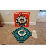 Vintage Michigan Rummy Game Pressman #5551 1977 - $162.31 MXN