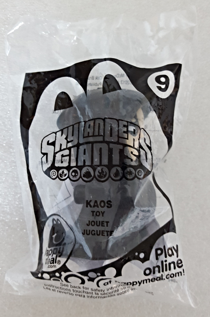 Primary image for McDonalds 2013 Skylanders Giants No 9 Kaos Activision Childs Happy Meal Toy