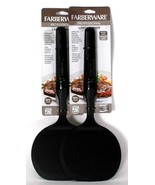 2 Count Farberware Professional Raised Head Black Large Turner BPA Free - £23.88 GBP