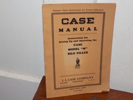 Vintage 1930 Case Manual Model “M” Silo Filler Booklet - $439.27 MXN