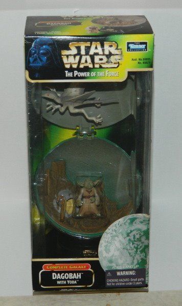 Primary image for Star Wars Power Of The Force Dagobah With Yoda Figure 1998 HASBRO #69828 NEW MIB