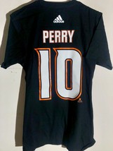 adidas  NHL T-Shirt Anaheim Ducks Corey Perry Black sz L - £4.63 GBP