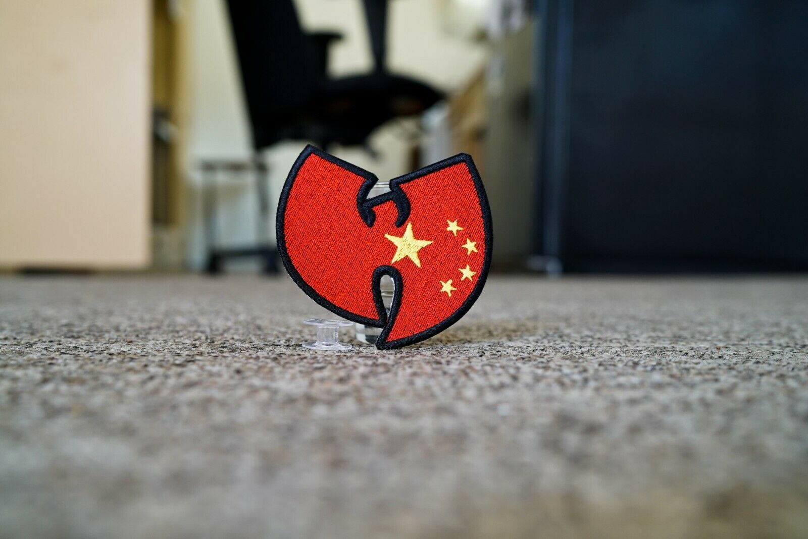 Wu-Tang China Flag, 90s Hip Hop Rap Patch - $12.95