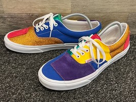 Vans Sneakers Pride Patchwork Rainbow Off the Wall ColorBlock Mens 9.5 W... - £30.32 GBP