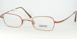 ESPRIT 9148 COLOR-028 AMBER BROWN EYEGLASSES GLASSES METAL FRAME 45-21-1... - $29.70