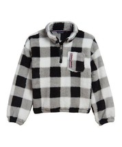 MSRP $50 Tommy Hilfiger Snow White Buffalo Check Pullover White Size 2T - $13.25