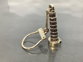 Vintage Souvenir Keyring Pisa Tower Italy Keychain Tour De Pise Ancien Porte-Clé - £10.32 GBP