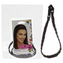 Pop Double Braid Headband - R6 Dark Chocolate by Hairdo Hair Band - $13.38