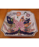 Vintage Heygill Imports Asian Chinese Floral Ceramic Hand Painted 8&quot; Pla... - €23,90 EUR
