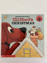 Clifford the Big Red Dog Clifford&#39;s Christmas by Norman Bridwell Scholastic Book - £9.15 GBP