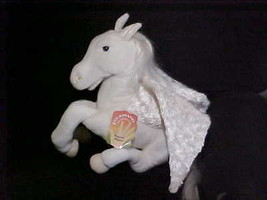 17&quot; Pegasus Puppet Stuffed Plush Toy With Tags Folktails Folkmanis Nice &amp; Rare - £120.56 GBP