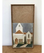 Jean McCamy Clayworks Ceramic Cork Peg Board Mail Organizer - £757.14 GBP