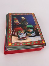 Vintage 90s Trolls Russ Holiday Winter Christmas Cards Huge Lot With Envelopes - £38.82 GBP