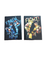 Mortal Kombat magnet sub zero Finish Him Fight magnets 2&quot; x 3&quot; - $14.85