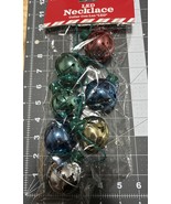 5 Jumbo Christmas Multicolor 7 LED Holiday Flashing Necklace - $49.49