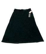 Rachel Zoe Midi Skirt Womens 10 Green Velvet A Line Elastic Waist Midi H... - $48.20 CAD