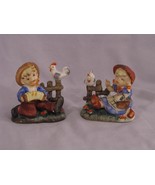 Lipper &amp; Mann Vintage Boy &amp; Girl Figurines Japan - $15.83