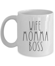 Funny Momma Vintage Coffee Mug Cute Wife Momma Boss Cup Mother Christmas... - $14.68+