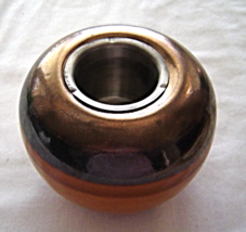 Mid Century Modern Ceramic Orb Metal Liner - £24.12 GBP