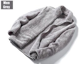 Winter women&#39;s coral polar fleece jacket men/women outdoor warmth padded Zip-Up  - £59.43 GBP