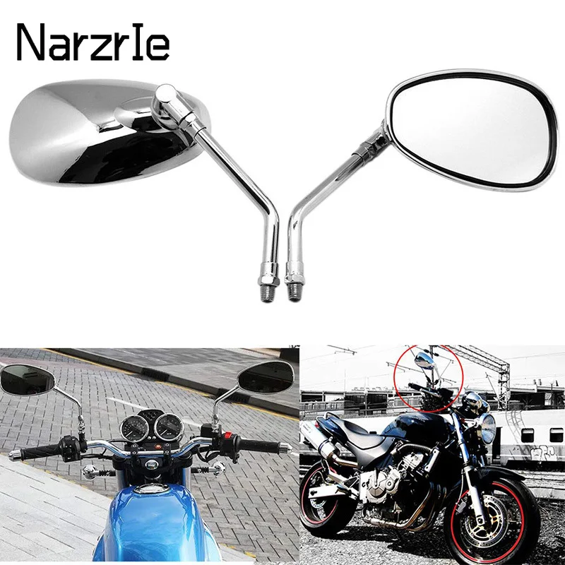 2Pcs/Pair Motorcycle Rearview Mirror Electrombile Scooter E-Bike Rearview - £18.45 GBP