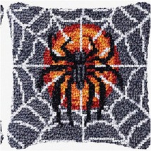 Arachnid Artistry Latch Hook Pillow Kit - Adult DIY Throw Pillow Cover with Prin - $59.35