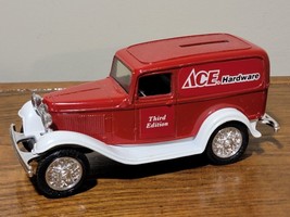 ERTL 1932 Ford Delivery Van Ace Hardware Die-Cast Panel Van Bank 3rd Edi... - £10.83 GBP