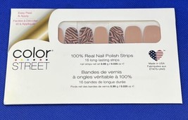 Color Street Nail Polish Strips ALL WILD UP Long Lasting 16 Pack FDC276 - £7.10 GBP