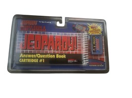 Jeopardy Answer Book &amp; Game Cartridge #1 Tiger Electronics LCD Game 7-58... - $4.00