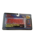 Jeopardy Answer Book &amp; Game Cartridge #1 Tiger Electronics LCD Game 7-58... - $3.60
