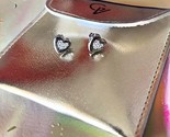 GENEVIVE JEWELRY Heart-Shaped Studs New With Tags MSRP $115 - £45.49 GBP