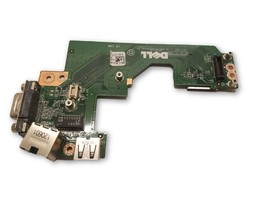 Genuine OEM Dell Daughterboard IO Board Card Reader USB VGA RJ-45 Ethern... - £7.71 GBP